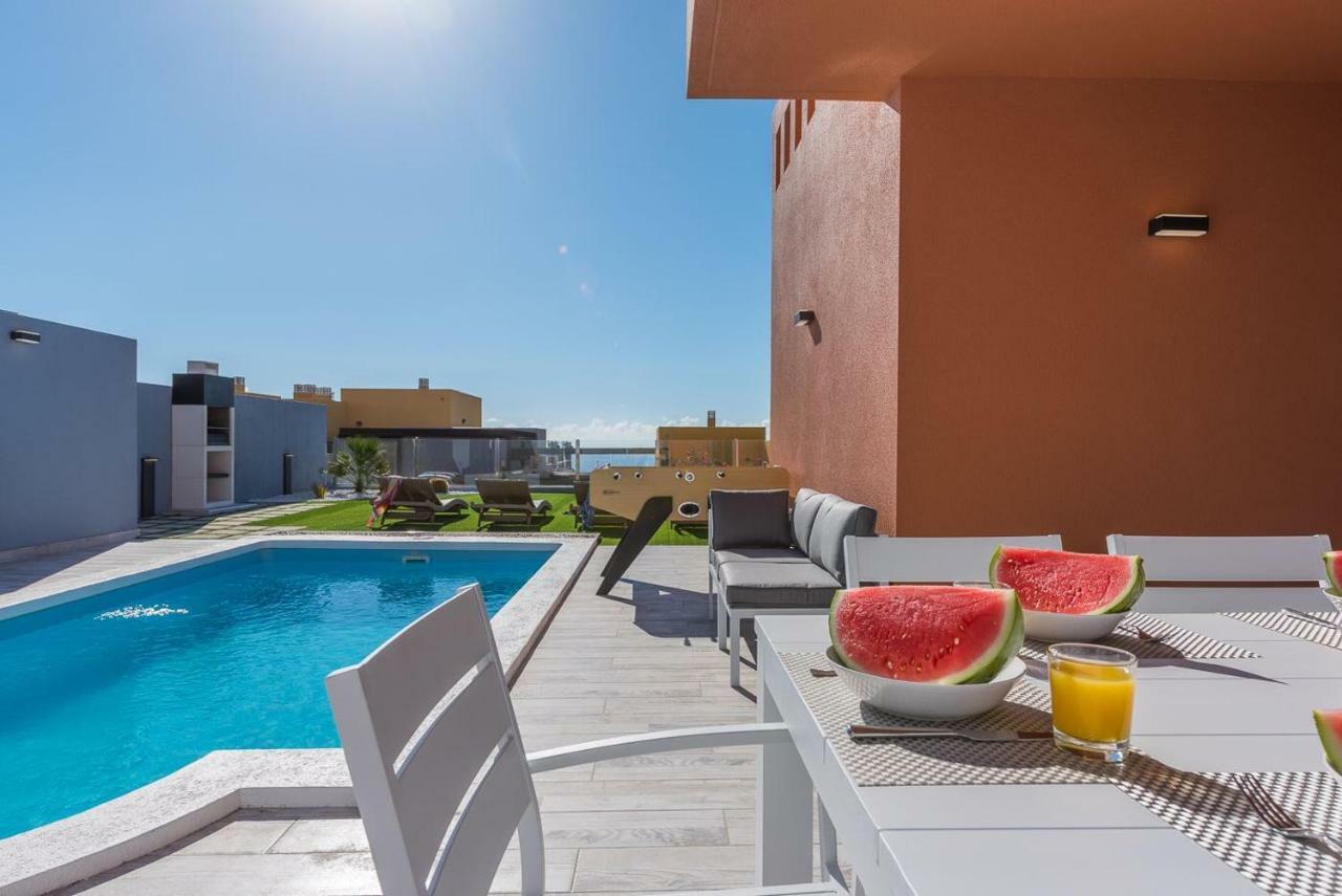 Villas Elena Y Mario Ocean View, Heated Pool, Fast Fiber Caleta De Fuste Exterior photo