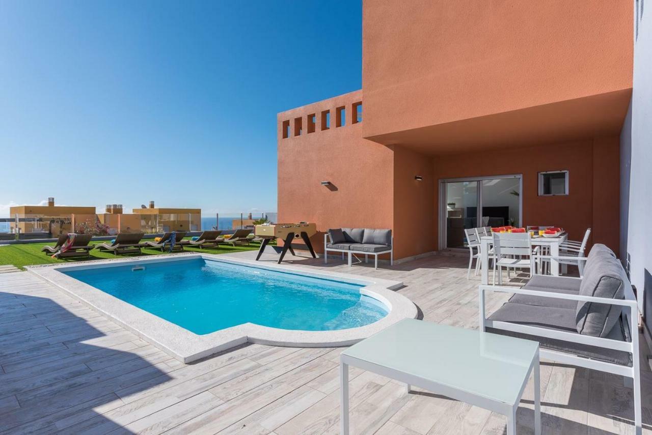 Villas Elena Y Mario Ocean View, Heated Pool, Fast Fiber Caleta De Fuste Exterior photo